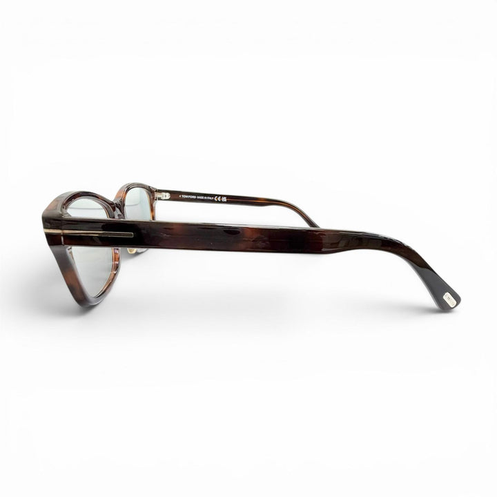 Great TOM FORD Glasses Japanese-designed model Clear Brown (Marble) TF5724-D-B