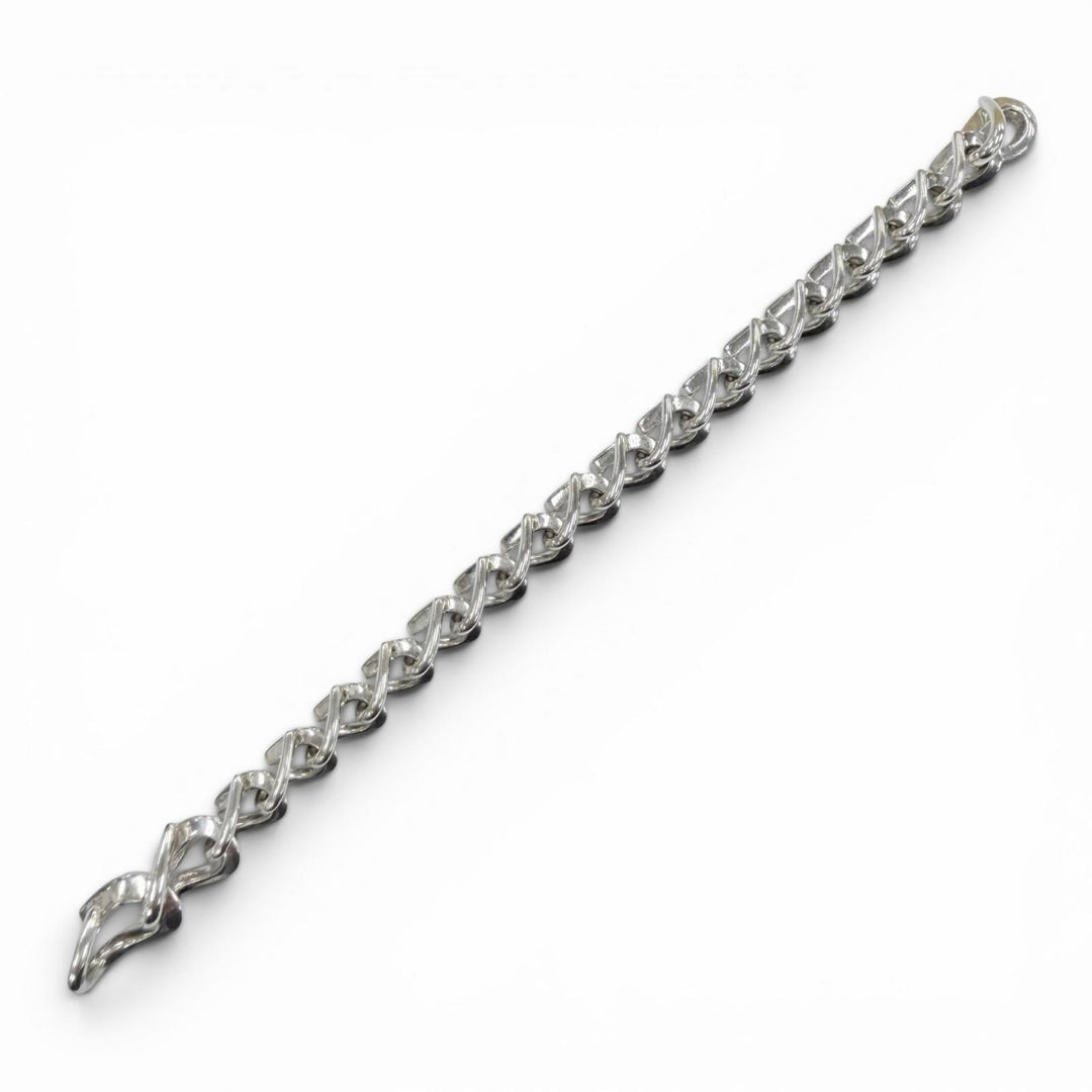 Excellent TIFFANY&Co. bracelet Forge Medium Link Bracelet, High Polish Silver