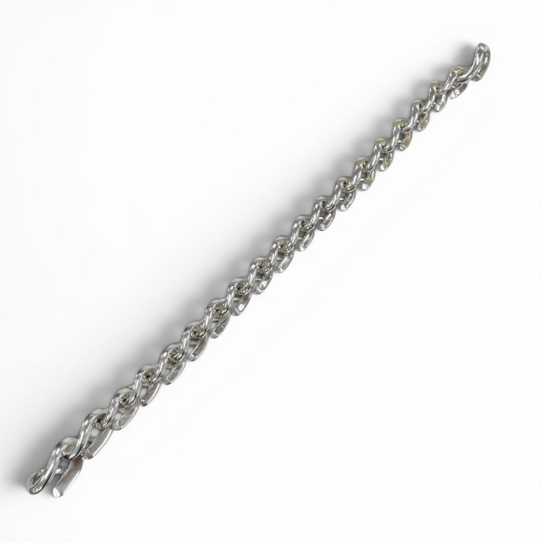 Excellent TIFFANY&Co. bracelet Forge Medium Link Bracelet, High Polish Silver