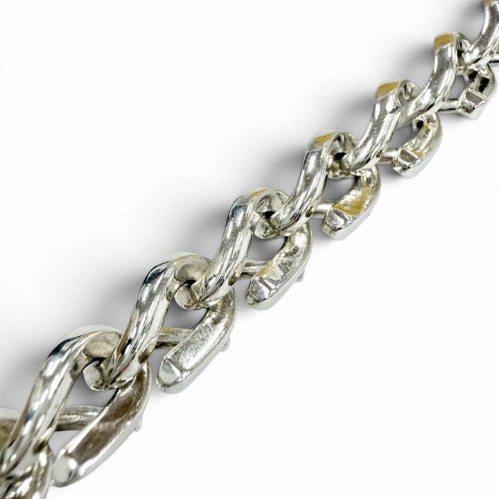 Excellent TIFFANY&Co. bracelet Forge Medium Link Bracelet, High Polish Silver