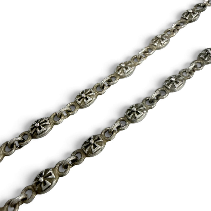 Great Justin Davis Necklace Shangri-La Tiny Cross Pendant Silver 925 Women
