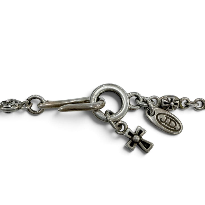 Great Justin Davis Necklace Shangri-La Tiny Cross Pendant Silver 925 Women