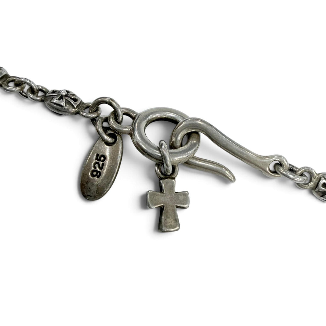 Great Justin Davis Necklace Shangri-La Tiny Cross Pendant Silver 925 Women
