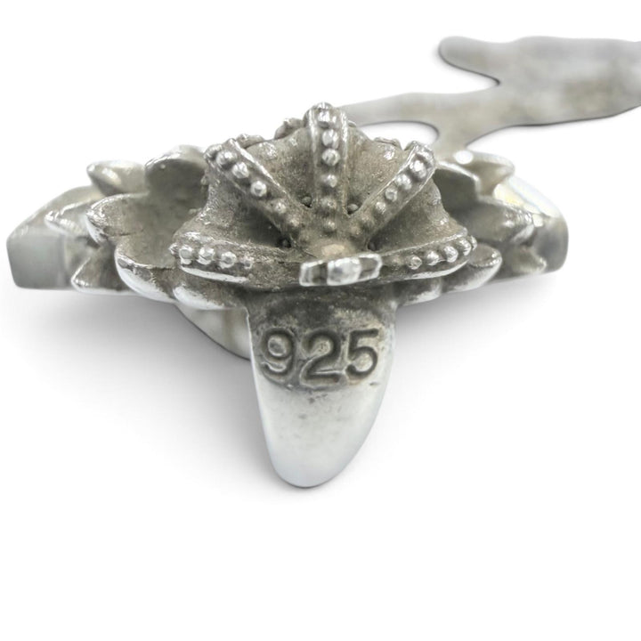 Great Justin Davis Necklace Shangri-La Tiny Cross Pendant Silver 925 Women