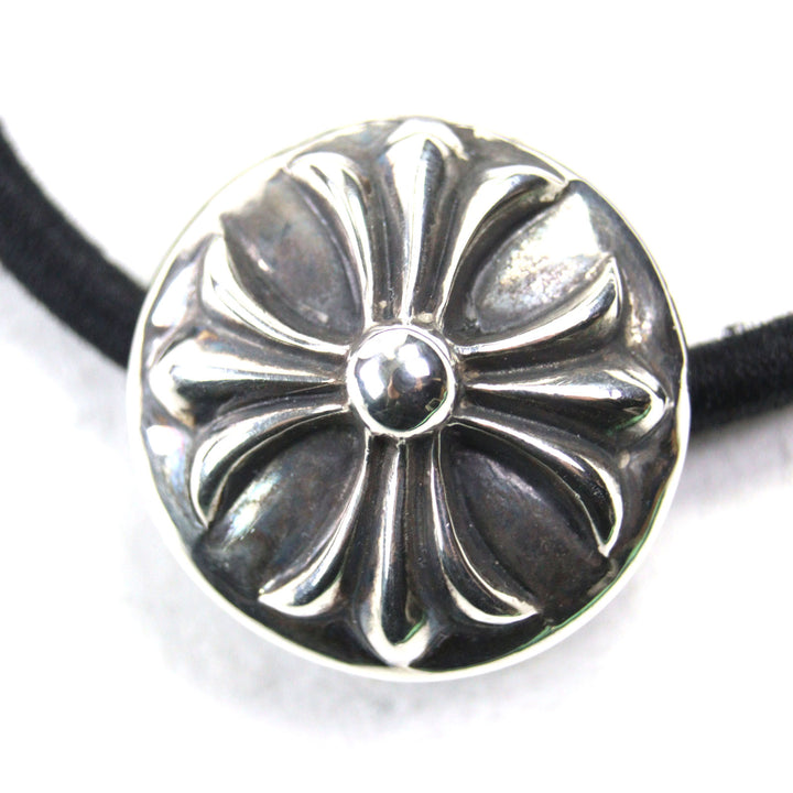 Great CHROME HEARTS Other accessories Cross ball button hair tie Silver 925 mens