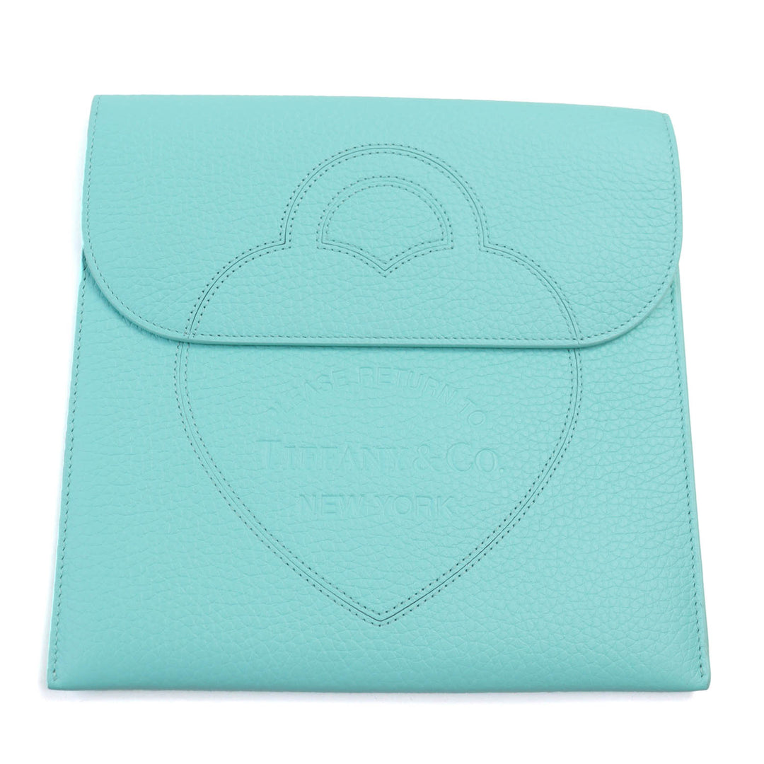 Great TIFFANY&Co. Pouch TIFFANY & Co. Blue leather Women
