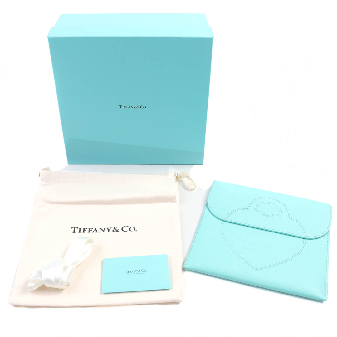 Great TIFFANY&Co. Pouch TIFFANY & Co. Blue leather Women