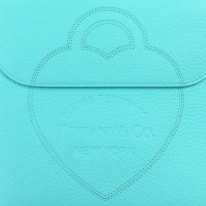 Great TIFFANY&Co. Pouch TIFFANY & Co. Blue leather Women