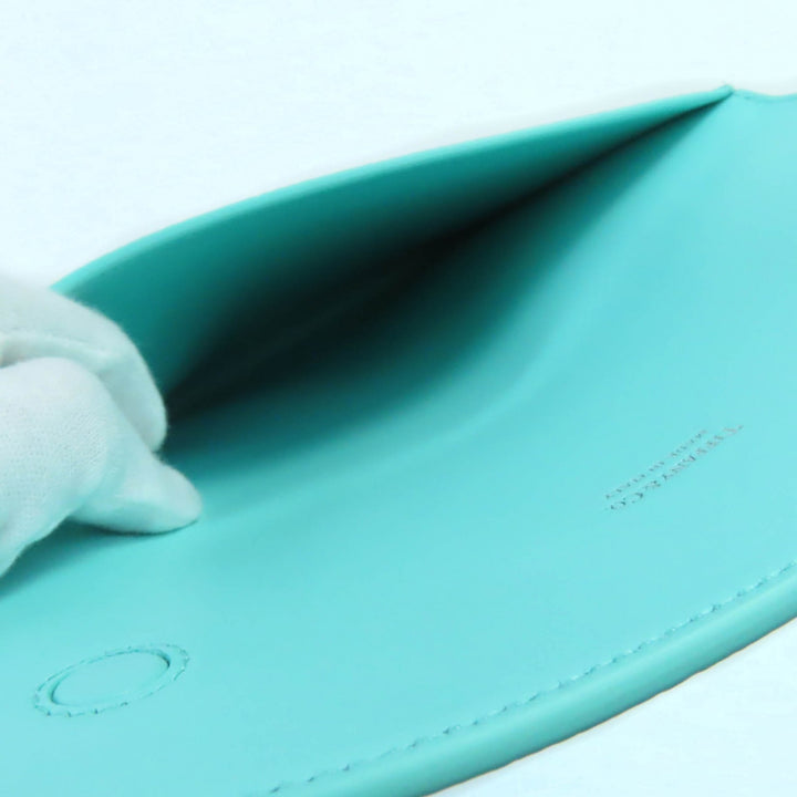 Great TIFFANY&Co. Pouch TIFFANY & Co. Blue leather Women