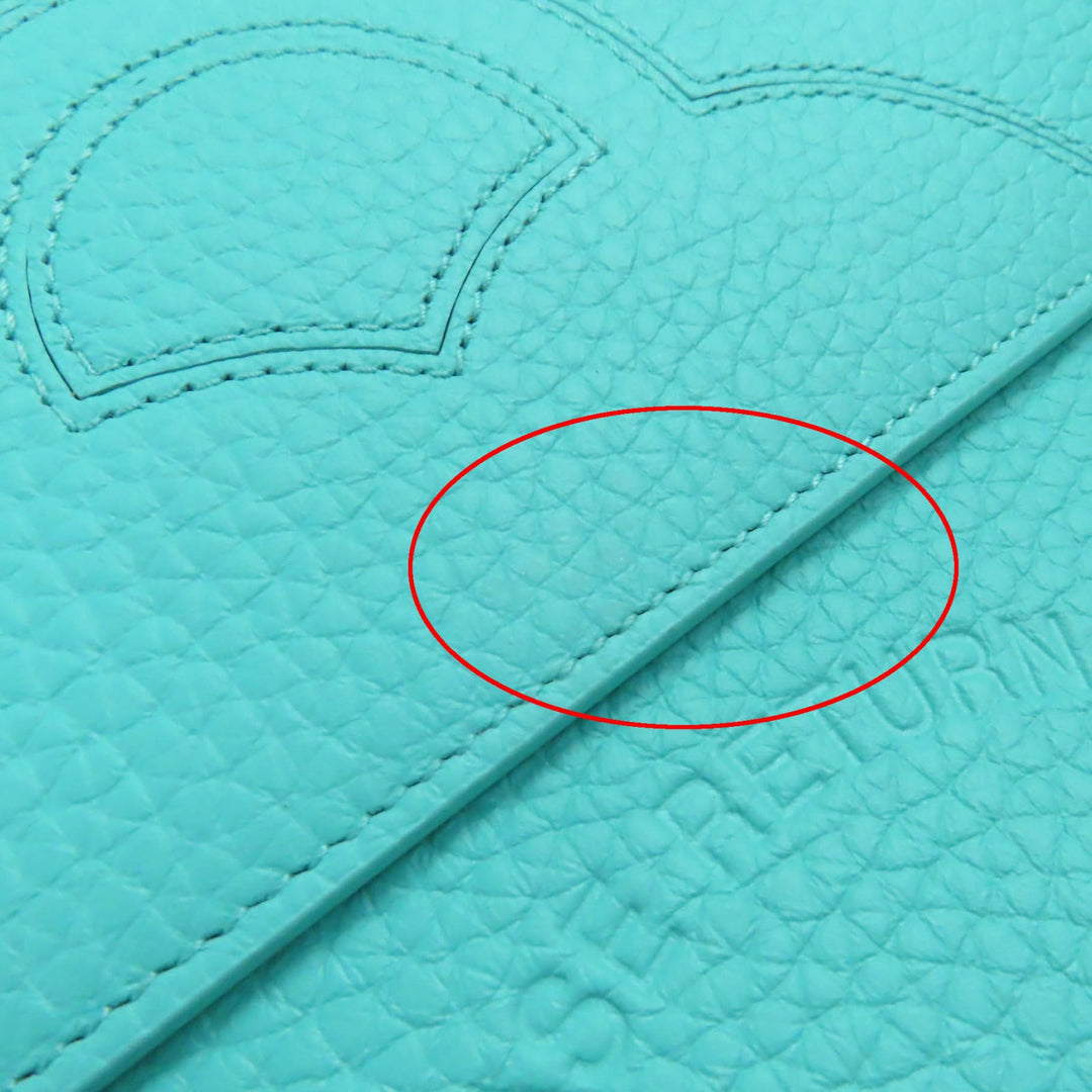 Great TIFFANY&Co. Pouch TIFFANY & Co. Blue leather Women