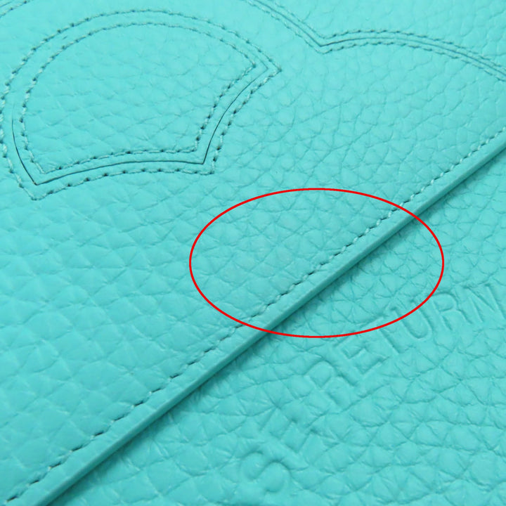Great TIFFANY&Co. Pouch TIFFANY & Co. Blue leather Women