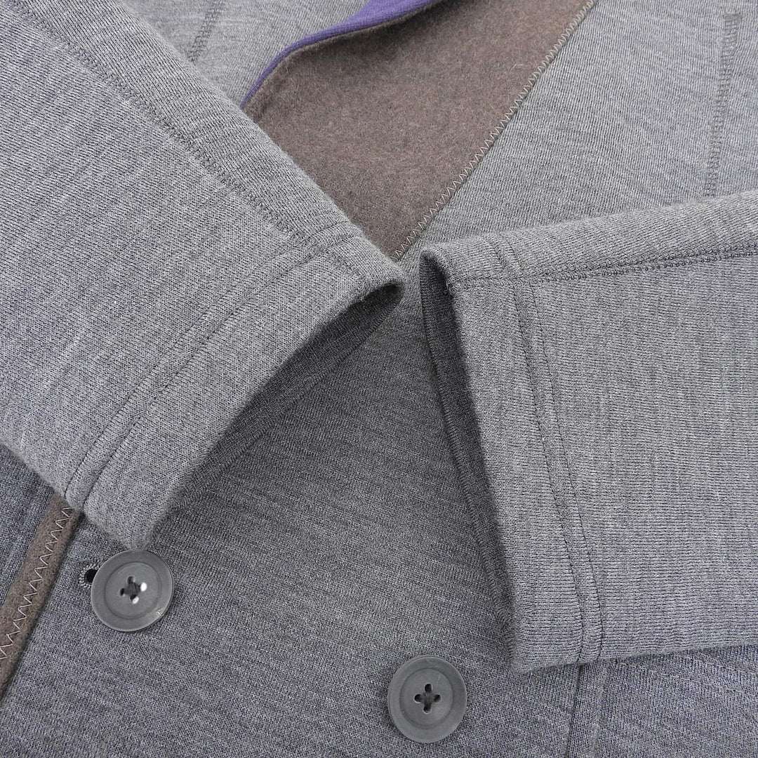 Excellent kolor Jacket Double-breasted cardboard knit with a collar design 3