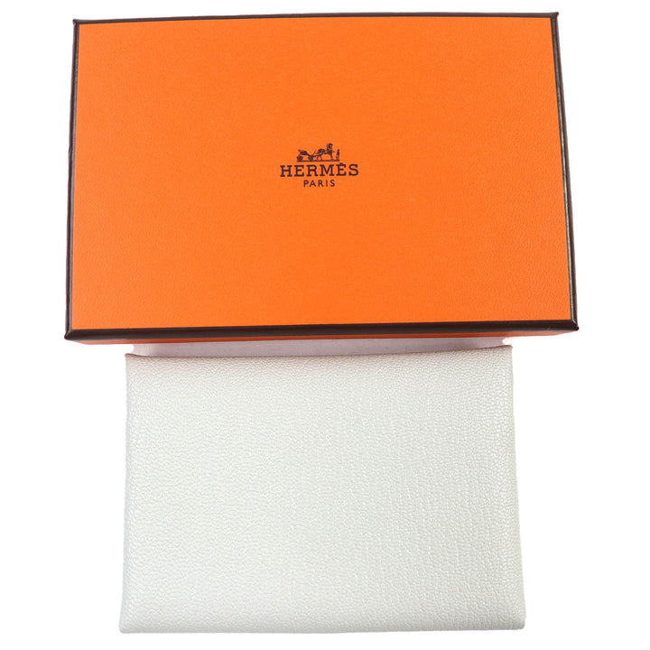 Pristine HERMES Coin case Calvi duo Shoble misol Women