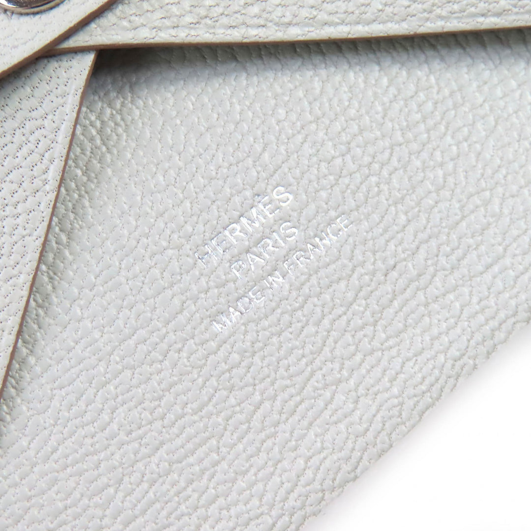 Pristine HERMES Coin case Calvi duo Shoble misol Women