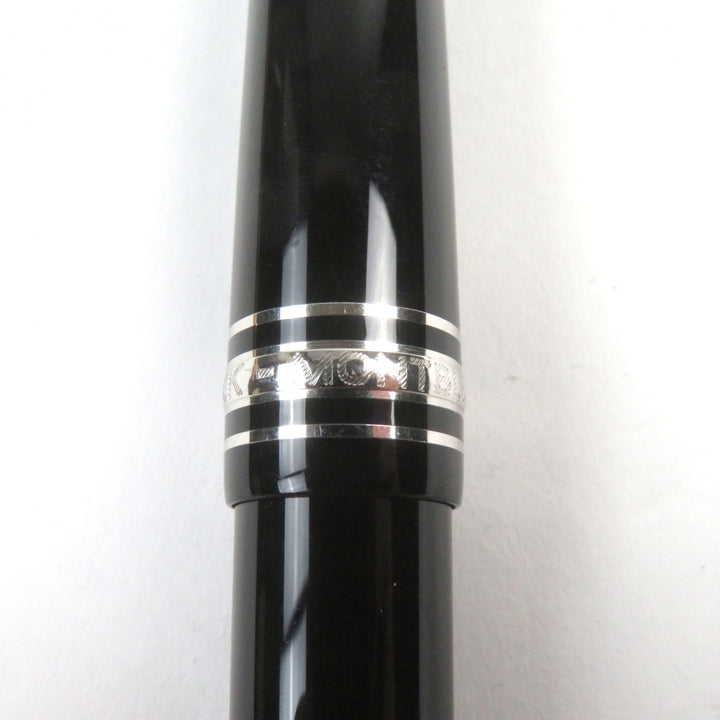 Great MONTBLANC fountain pen Meisterstück 145 Pix Classic Chopin black 14K mens