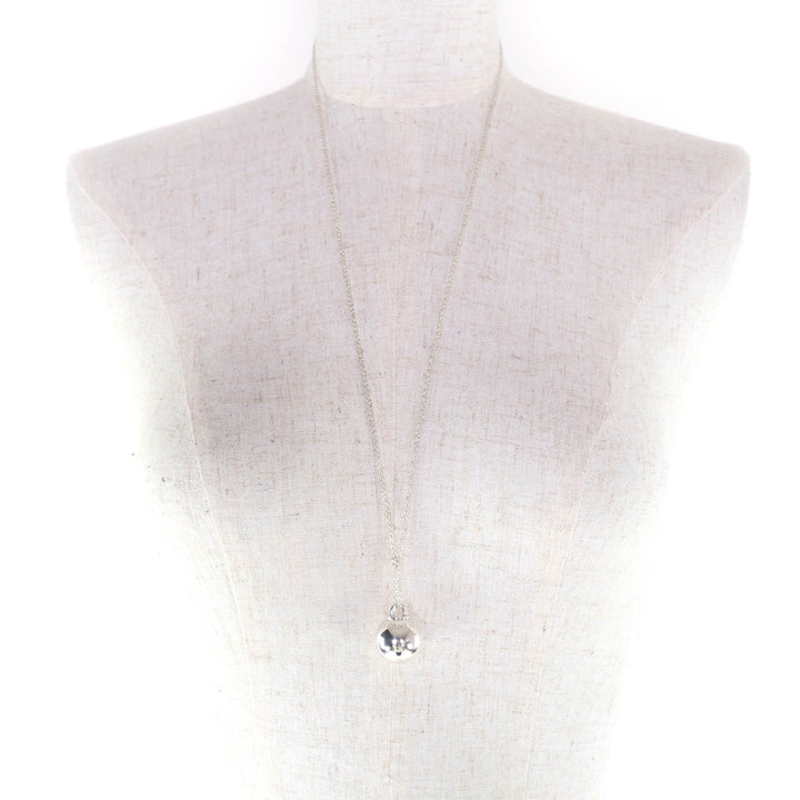 Great TIFFANY&Co. Necklace Ball Necklace Large Silver AG925 Women