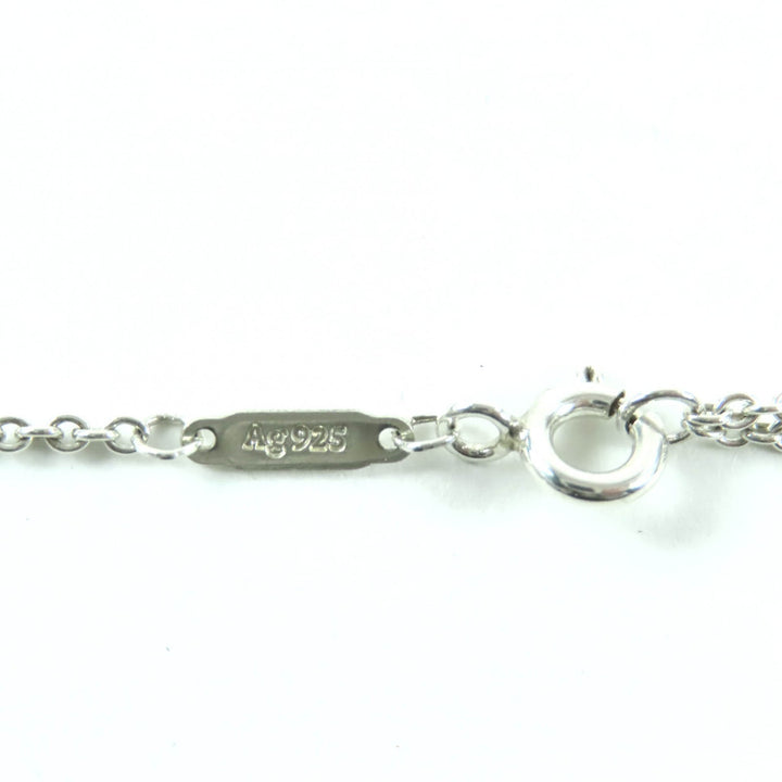 Great TIFFANY&Co. Necklace Ball Necklace Large Silver AG925 Women