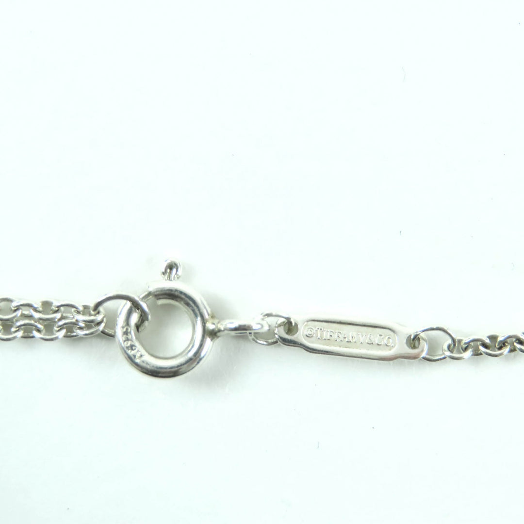 Great TIFFANY&Co. Necklace Ball Necklace Large Silver AG925 Women