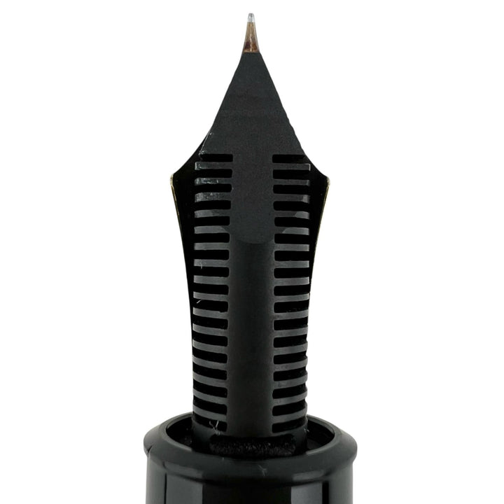 Great MONTBLANC fountain pen Meisterstück 149 Black gold 14K mens