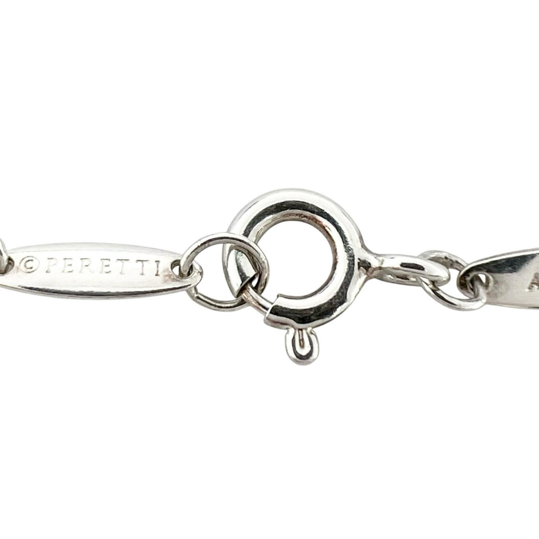 Great TIFFANY&Co. bracelet Elsa Peretti Amethyst Color by the Yard Silver SV925