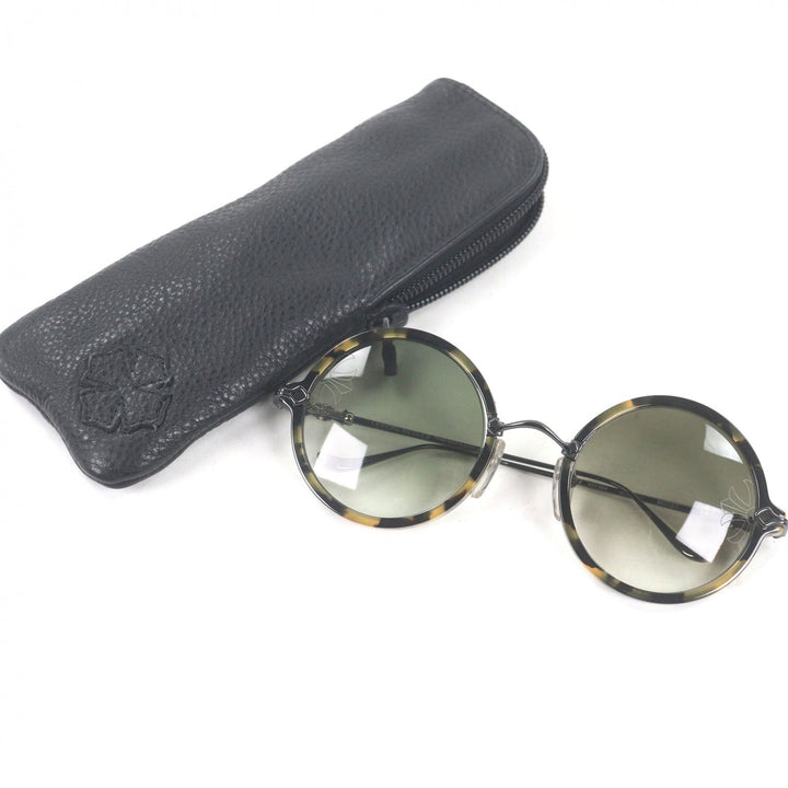 Great CHROME HEARTS sunglasses MOIST CH Cross Round Frame
