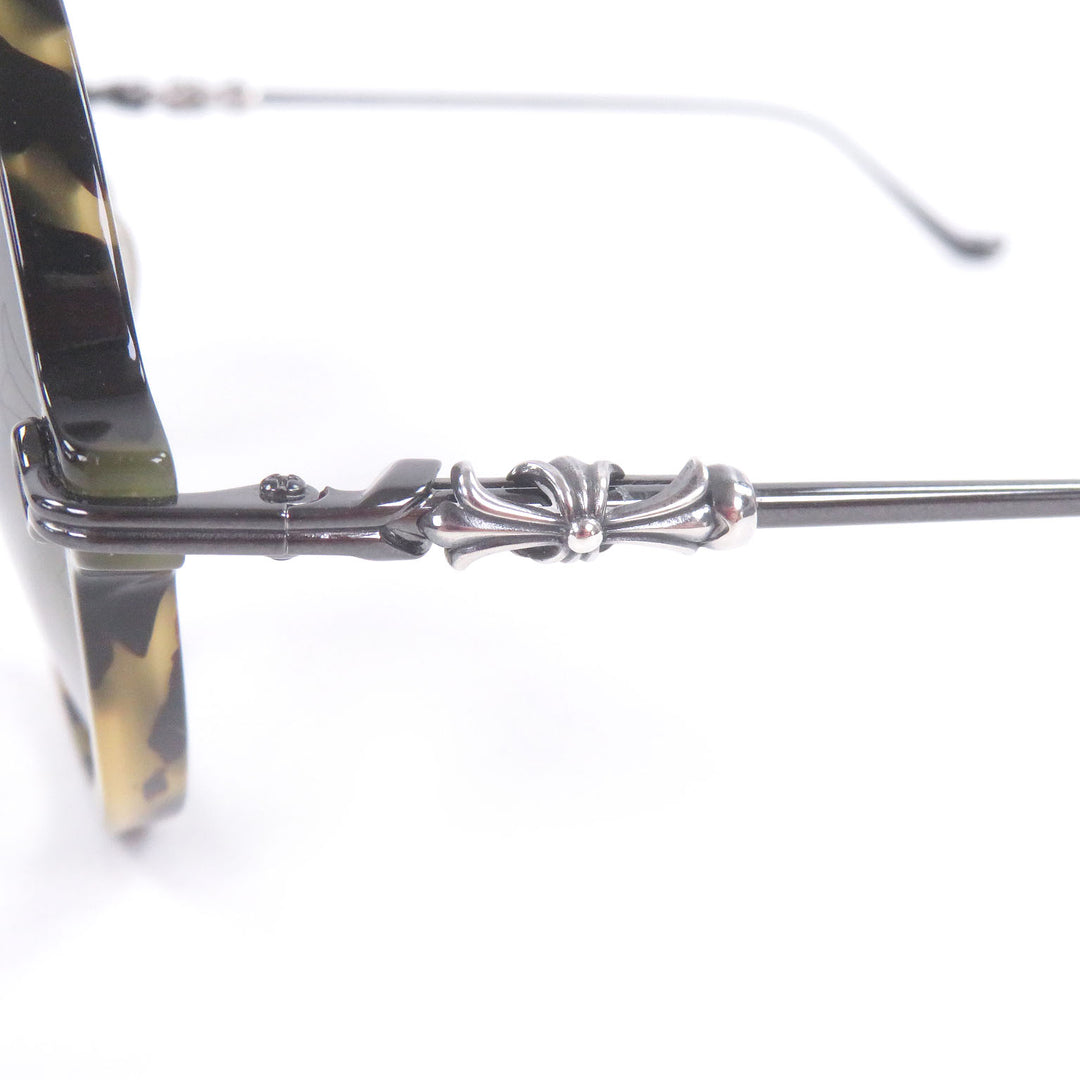 Great CHROME HEARTS sunglasses MOIST CH Cross Round Frame