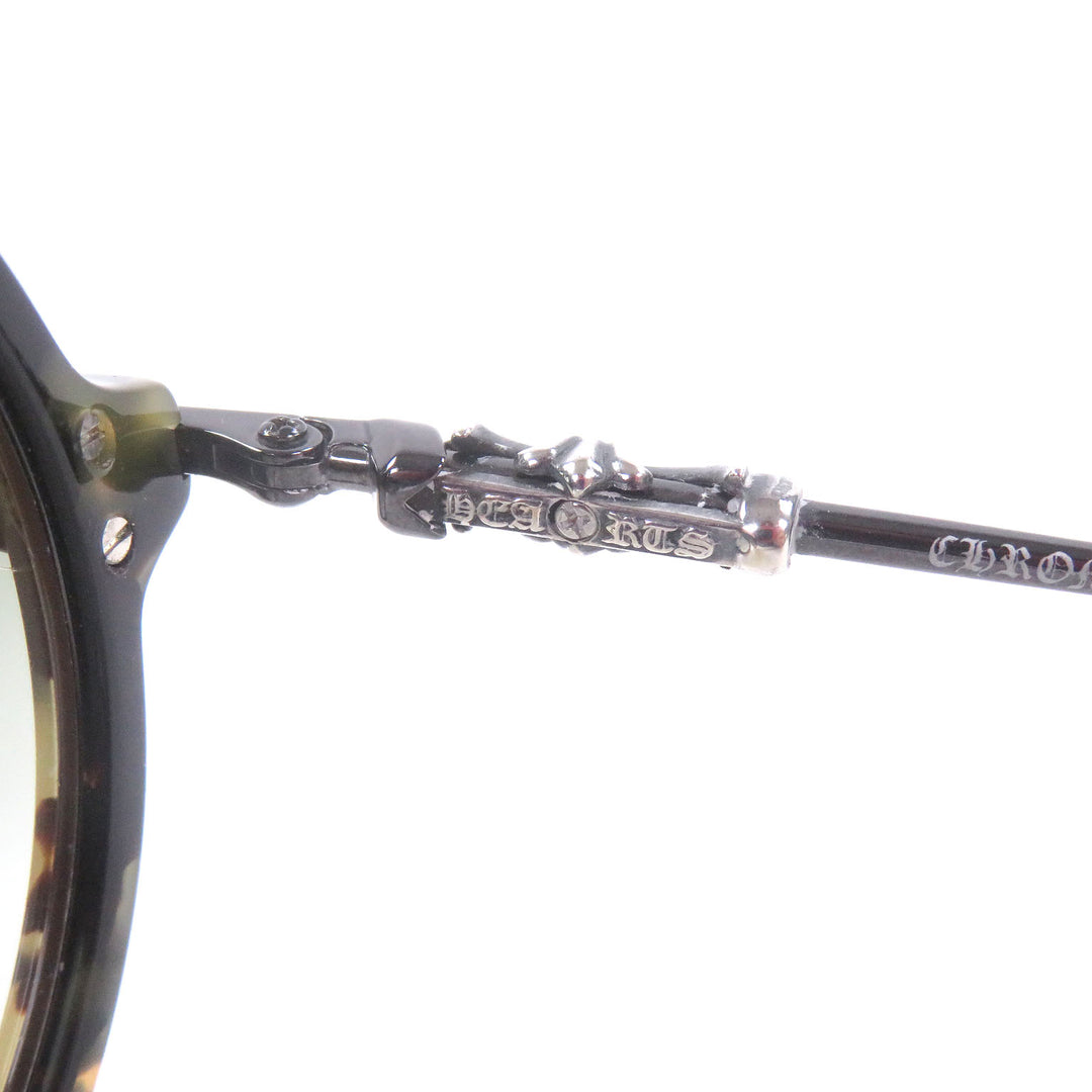 Great CHROME HEARTS sunglasses MOIST CH Cross Round Frame