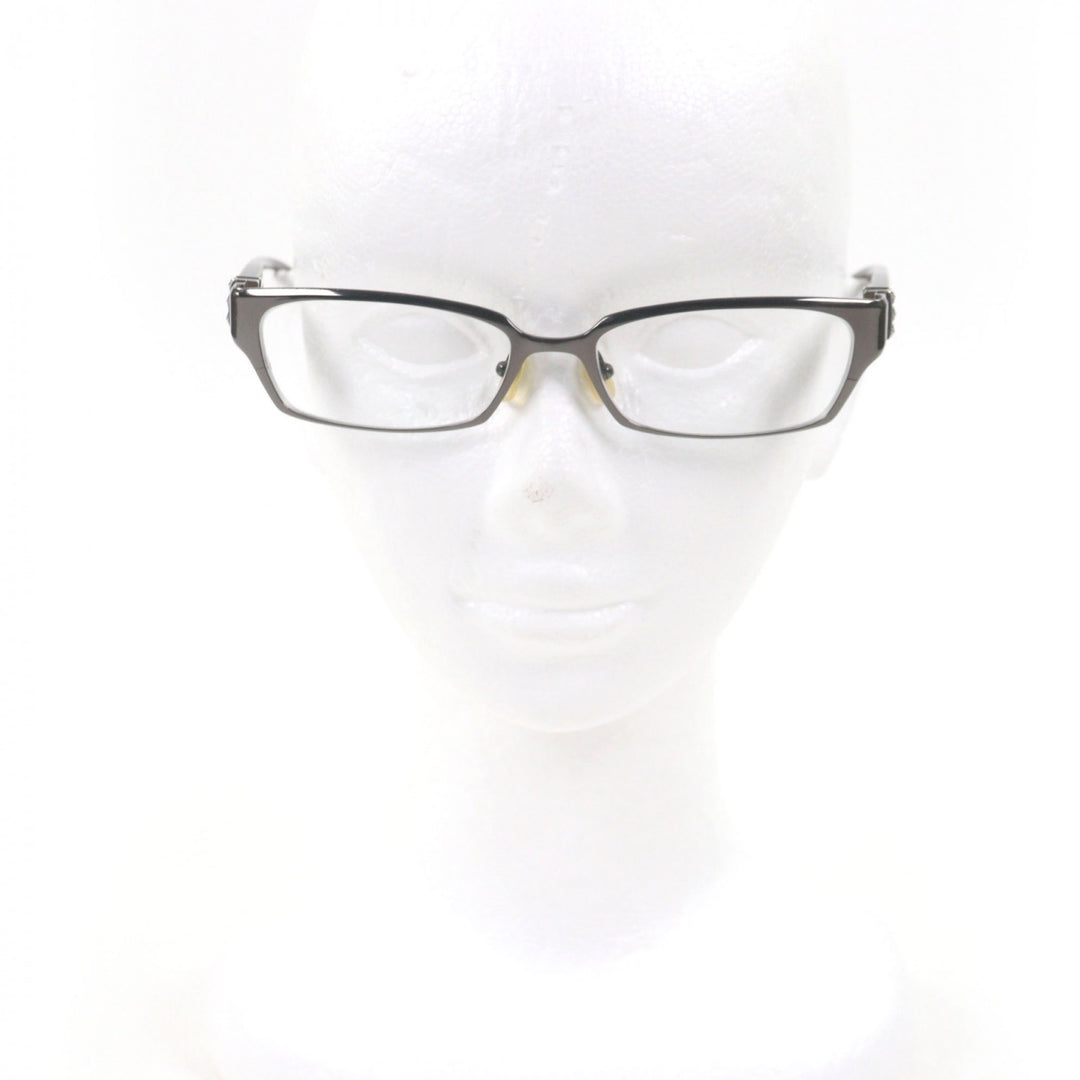 Great CHROME HEARTS Glasses DIXON YU-A CH cross Cancer metallic