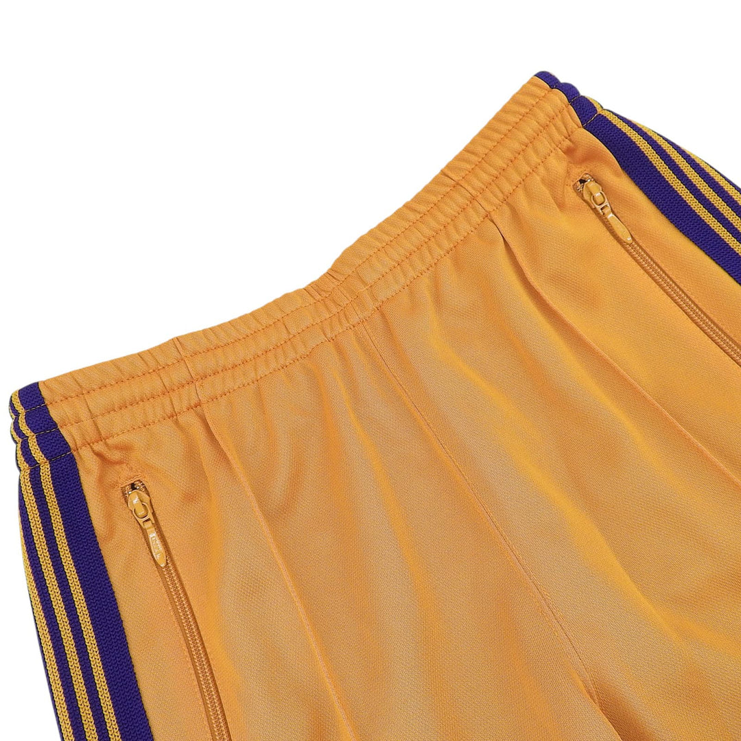 Excellent Needles Pants Yellow purple polyester mens S KP221