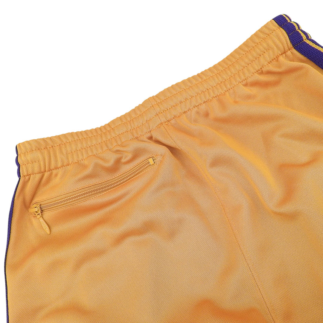 Excellent Needles Pants Yellow purple polyester mens S KP221