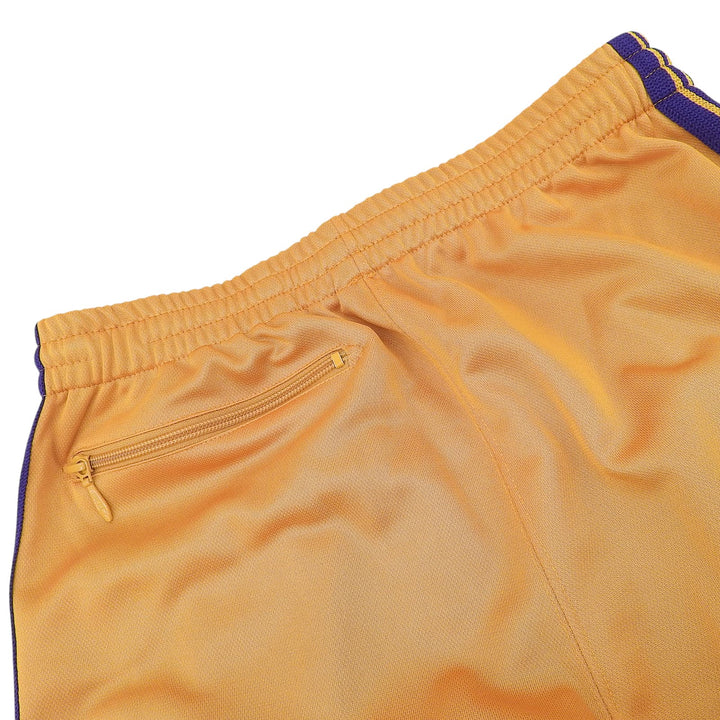 Excellent Needles Pants Yellow purple polyester mens S KP221