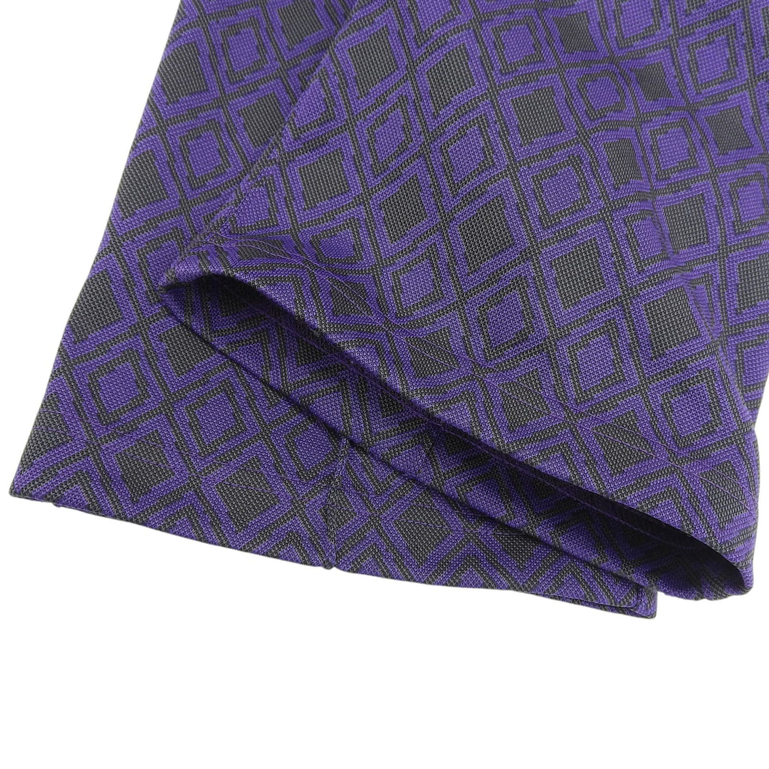 Excellent Needles Pants purple polyester mens XS FK202