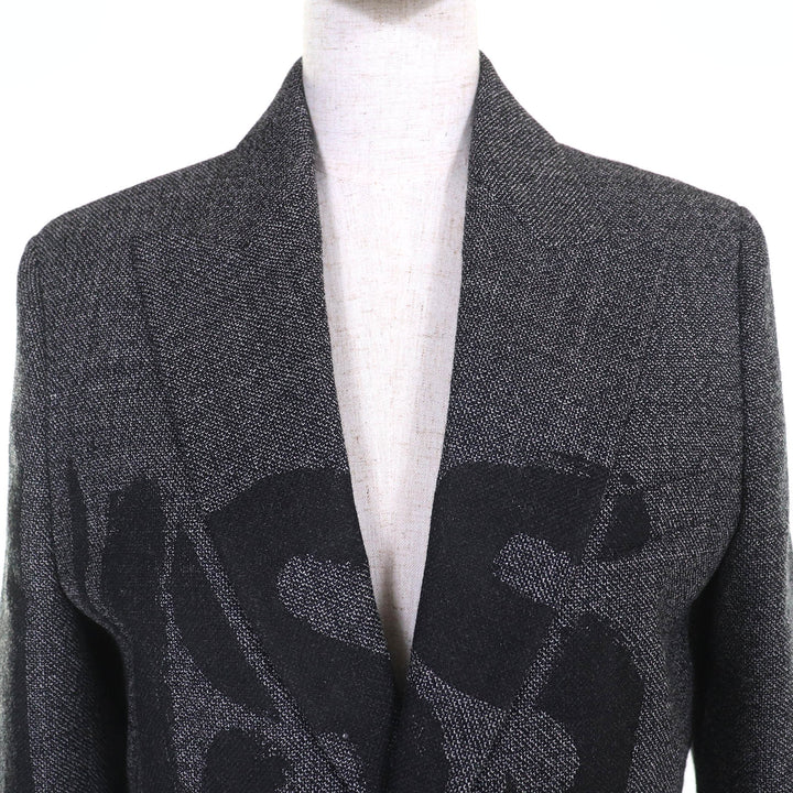 Excellent Christian Dior tailored jacket Miss Dior Graffiti End on End 40 451V18P1186