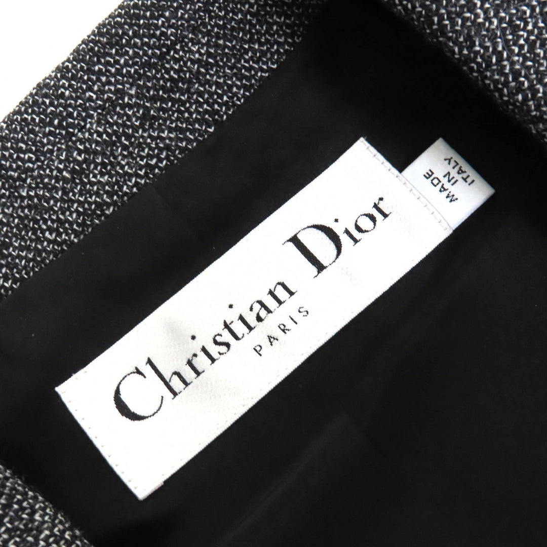 Excellent Christian Dior tailored jacket Miss Dior Graffiti End on End 40 451V18P1186
