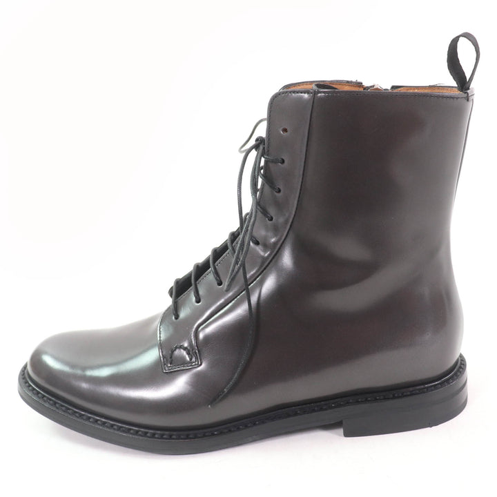 Pristine CHURCH'S short boots ALEXANDRA Side ZIP Leather Gray leather Women 37.5