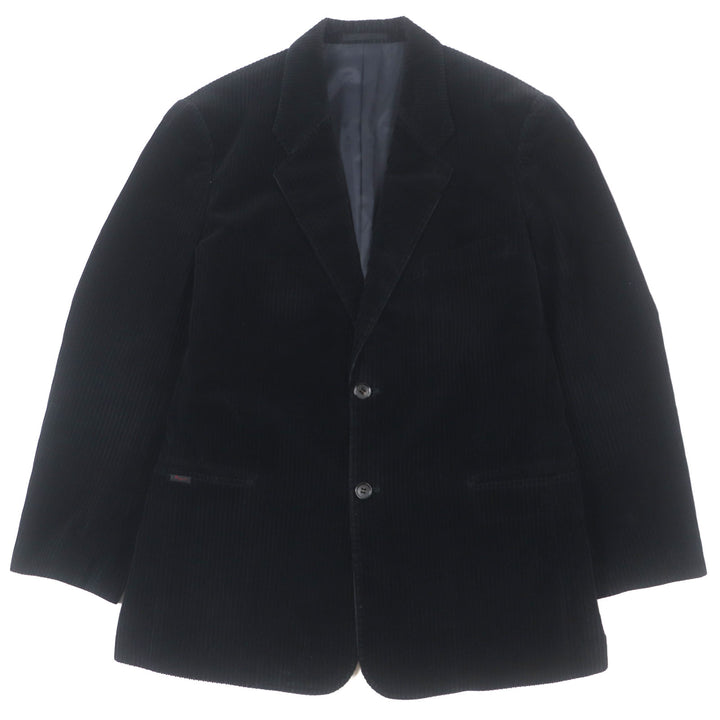 Great Papas tailored jacket black cotton mens M