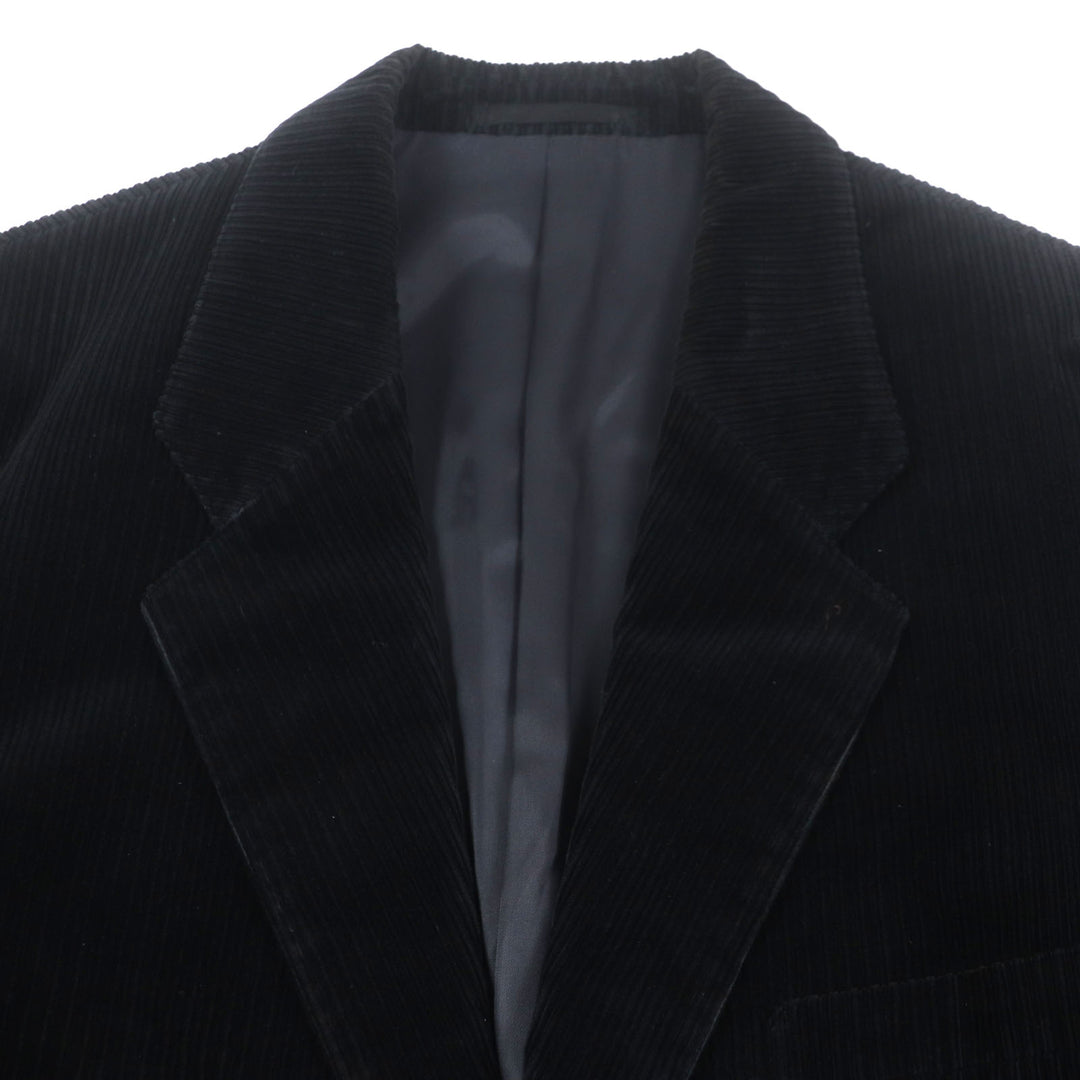 Great Papas tailored jacket black cotton mens M