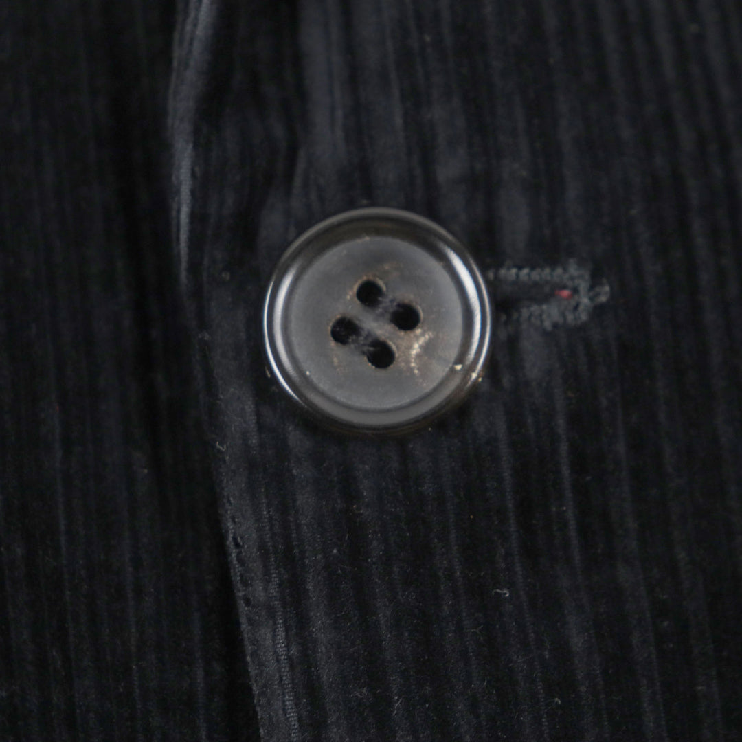 Great Papas tailored jacket black cotton mens M