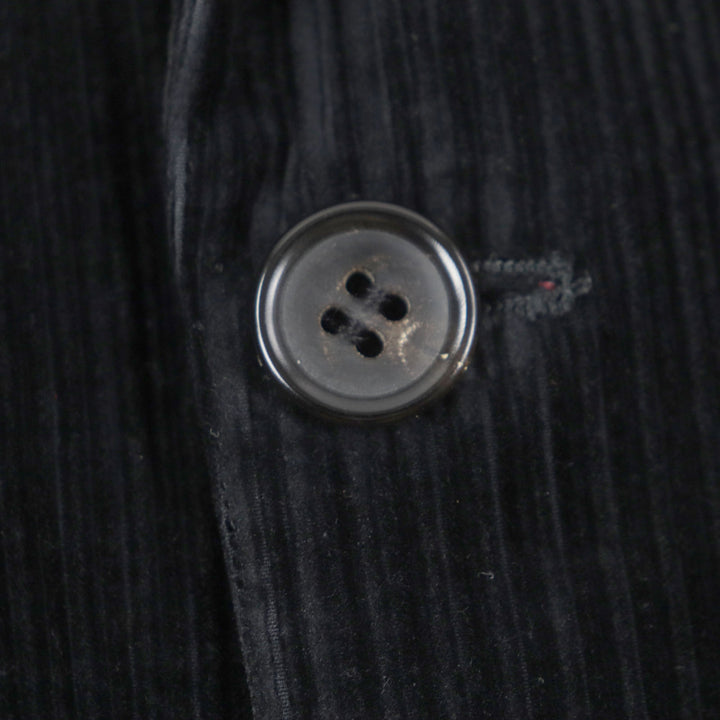 Great Papas tailored jacket black cotton mens M