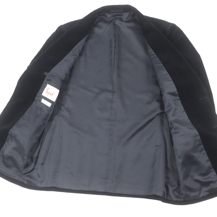 Great Papas tailored jacket black cotton mens M