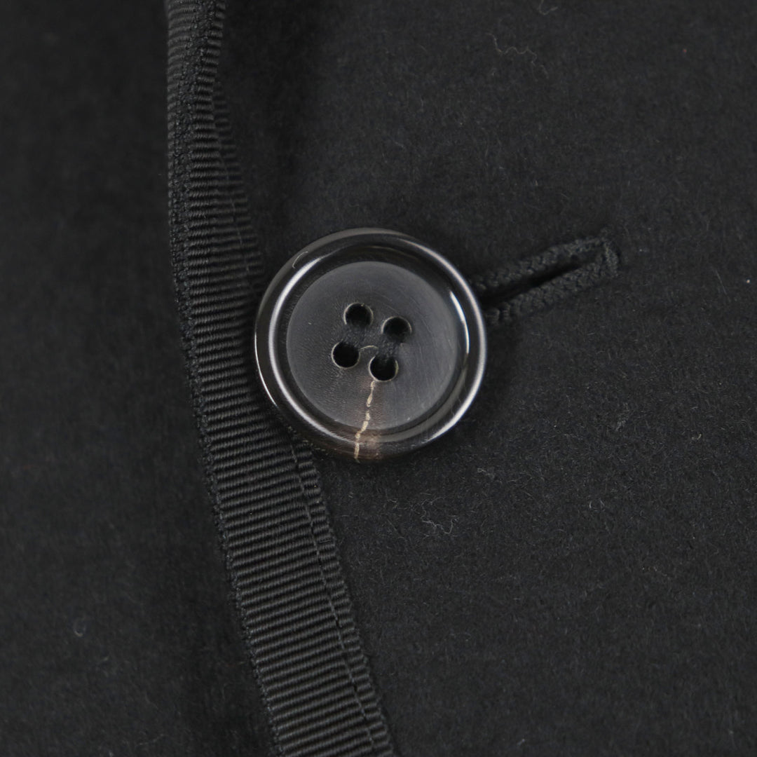 Excellent SAINT LAURENT PARIS tailored jacket black wool mens 44 687349
