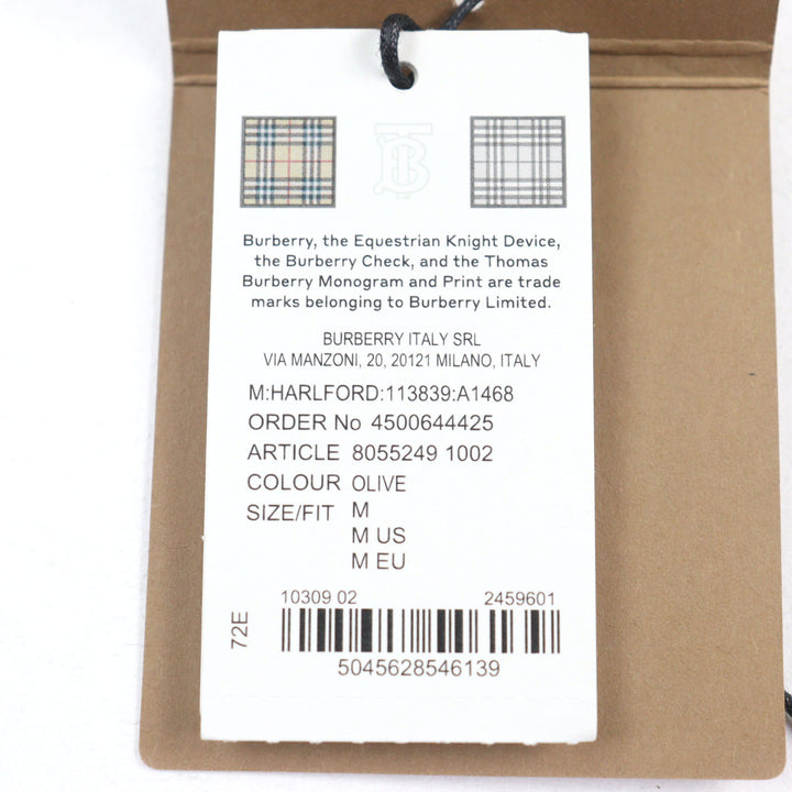 Great BURBERRY Short sleeve T-shirt HARLFORD Rubber logo Horseferry print M