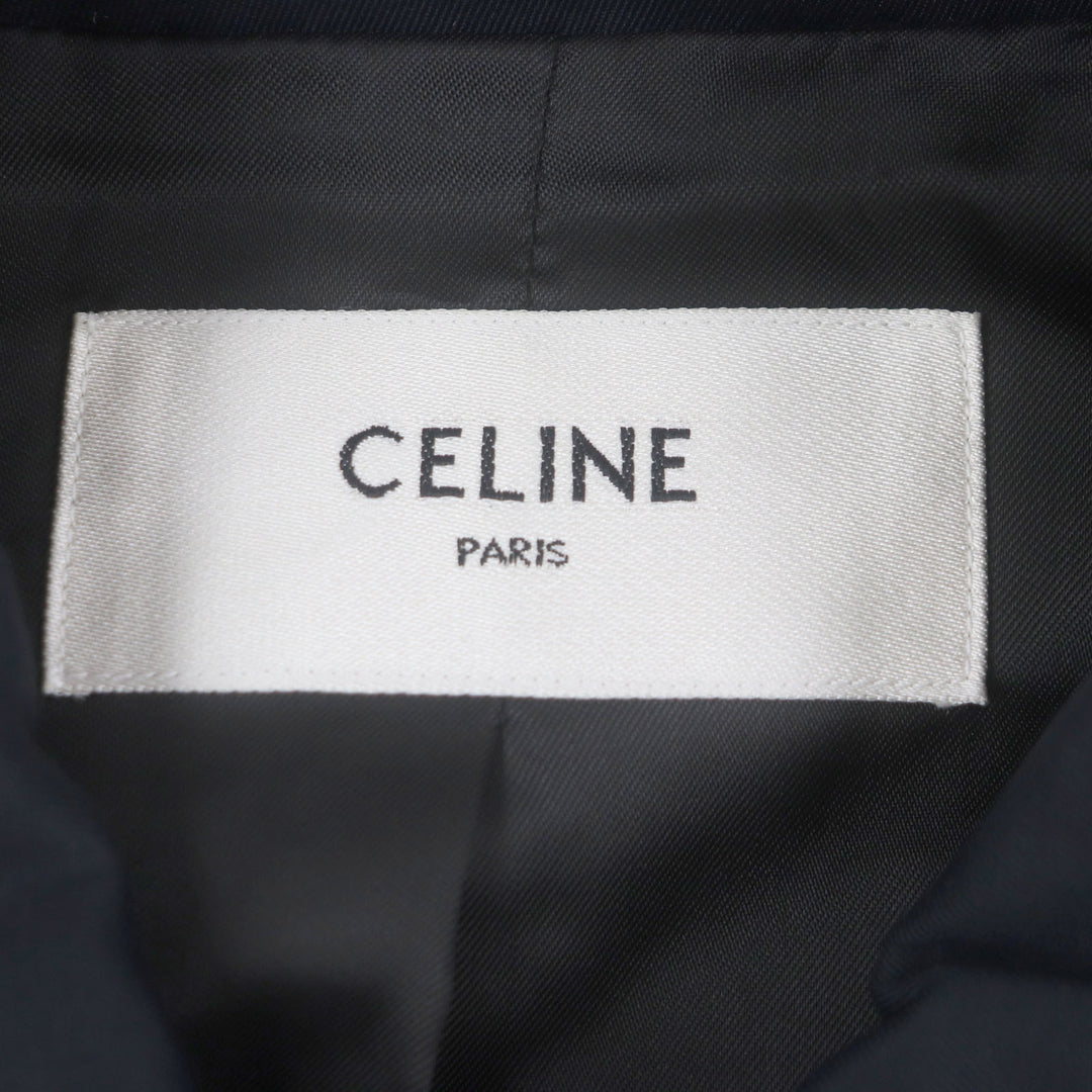 CELINE Swing top Dark navy Rayon mens 46 2W47B585X