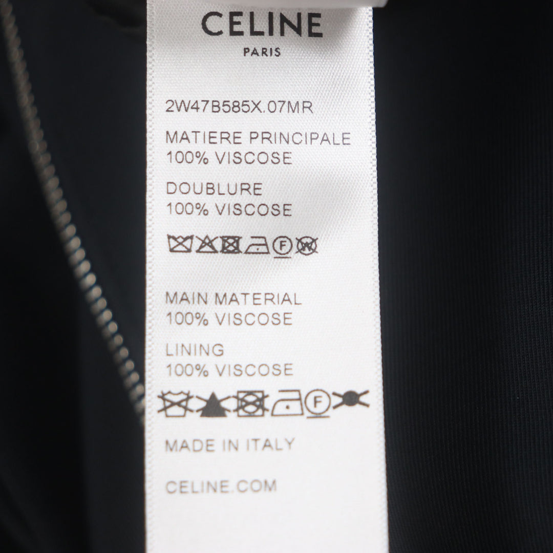 CELINE Swing top Dark navy Rayon mens 46 2W47B585X