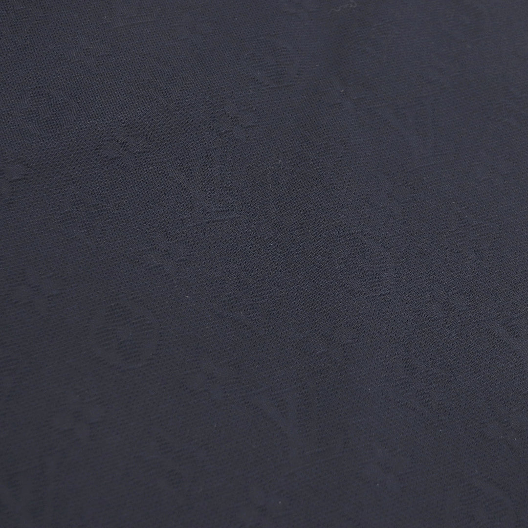 Pristine LOUIS VUITTON tops Piqu cotton T-shirt Monogram Navy cotton mens S