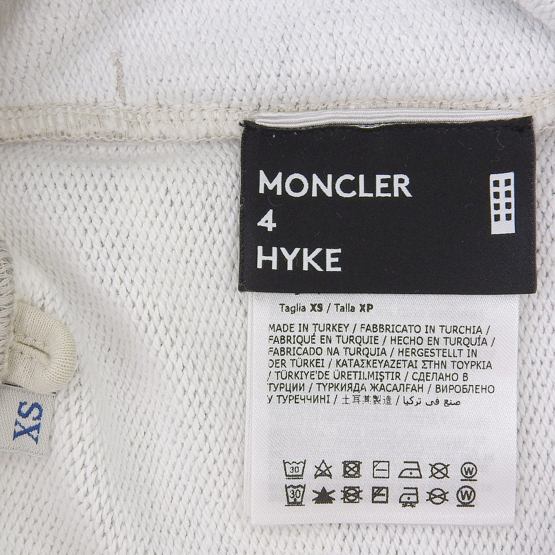 Excellent MONCLER GENIUS 4 HYKE Pants Zebra Pattern Sweatshirt with Women XS H209K8H00002