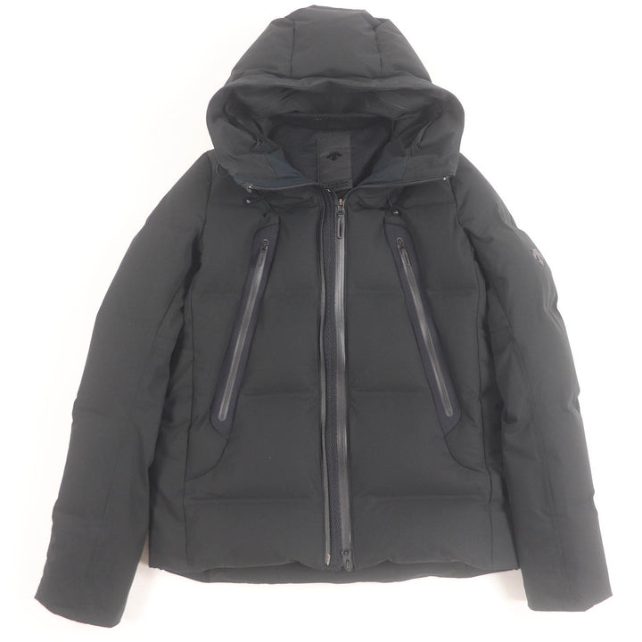 Great DESCENTE ALLTERRAIN　MIZUSAWA DOWN down coat black polyester mens S DAMQGK30U