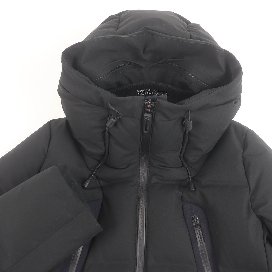 Great DESCENTE ALLTERRAIN　MIZUSAWA DOWN down coat black polyester mens S DAMQGK30U