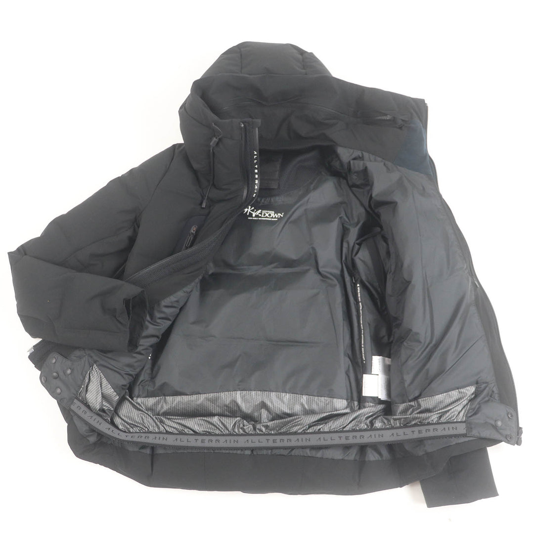 Great DESCENTE ALLTERRAIN　MIZUSAWA DOWN down coat black polyester mens S DAMQGK30U