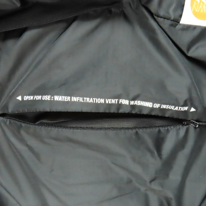 Great DESCENTE ALLTERRAIN　MIZUSAWA DOWN down coat black polyester mens S DAMQGK30U